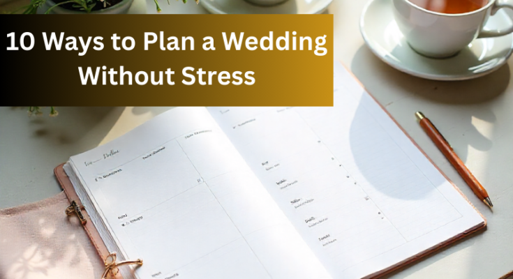 10 Ways to Plan a Wedding Without Stress