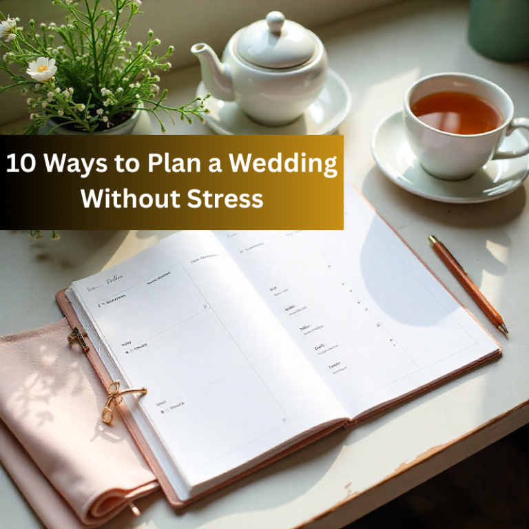 10 Ways to Plan a Wedding Without Stress