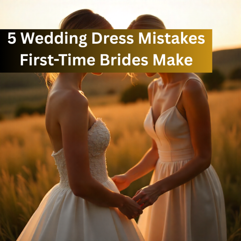 5 Wedding Dress Mistakes First Time Brides Make