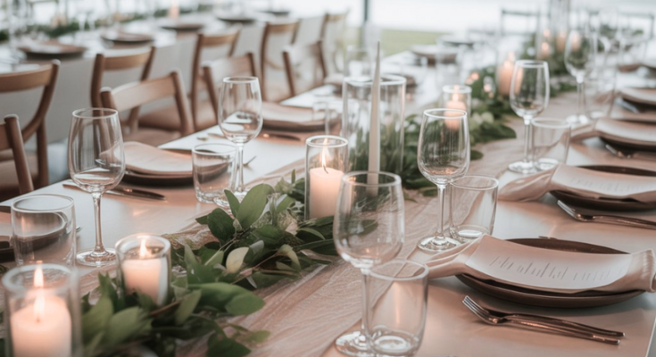 How to Decorate Wedding Tables Without Centerpieces