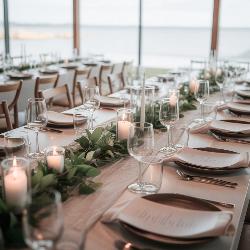 How to Decorate Wedding Tables Without Centerpieces