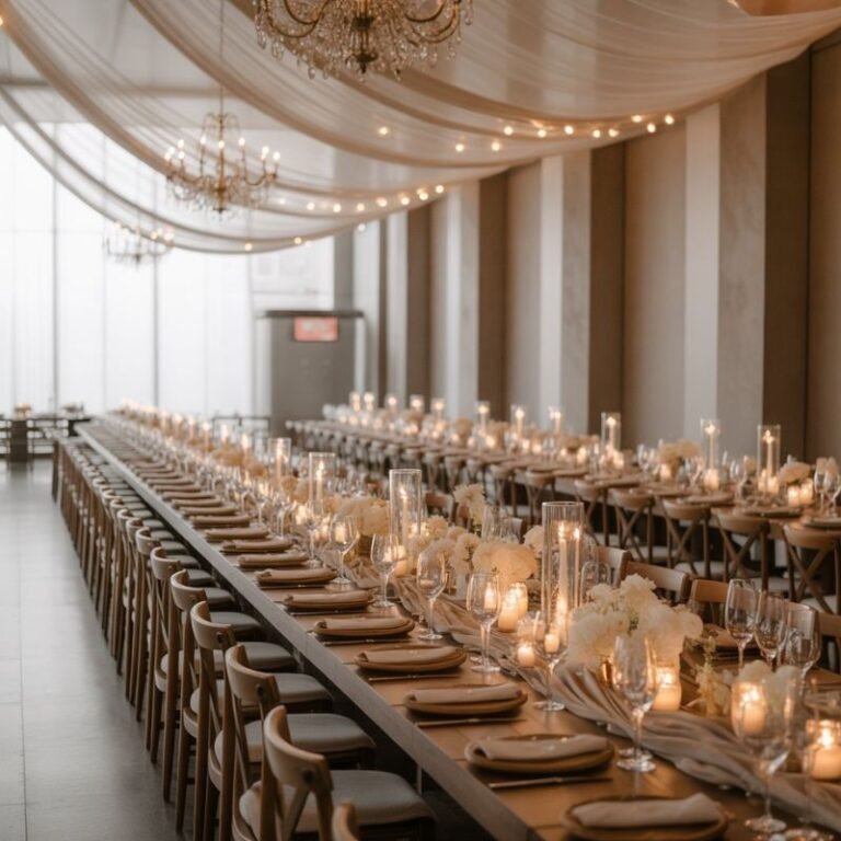 How to Decorate a Wedding Without Flowers
