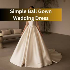 Simple Ball Gown Wedding Dress