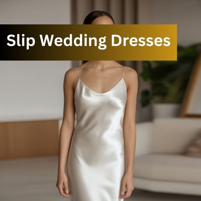 Slip Wedding Dresses