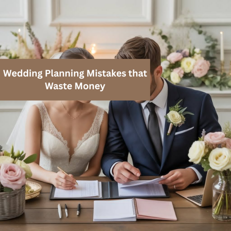 Wedding Planning Mistakes that Waste Money